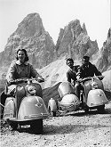In den Dolomiten (Passo di Sella, 2218m)